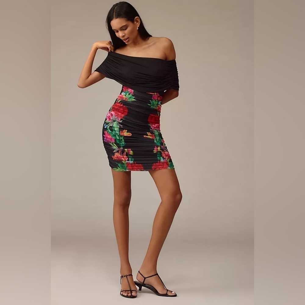 NWT AFRM Lennie Dress in Body Floral size S - Picture 2 of 5